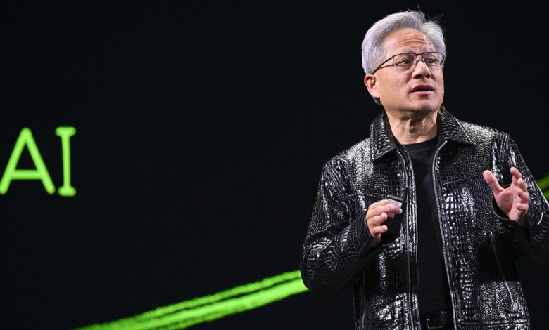 nvidia-ceo-touts-new-ai-‘industrial-revolution,’-praises-trump-tariffs-for-role-in-chip-production