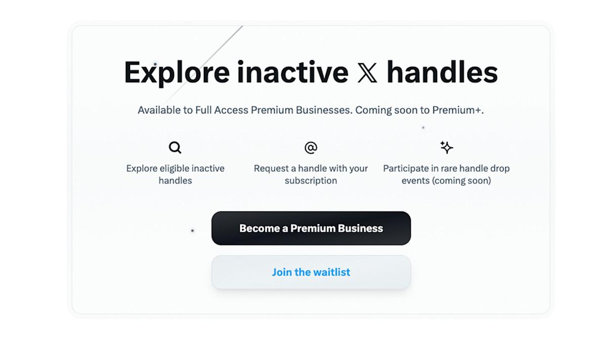 x’s-handle-marketplace-will-sell-some-‘rare’-usernames-for-millions-of-dollars