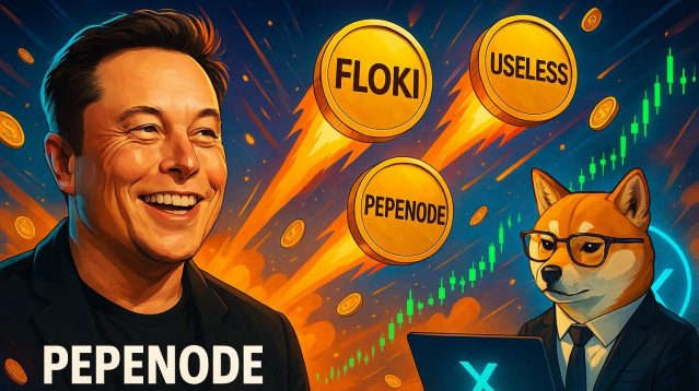 floki-&-useless-soar-as-elon-musk-hypes-meme-coins:-pepenode-presale-explodes